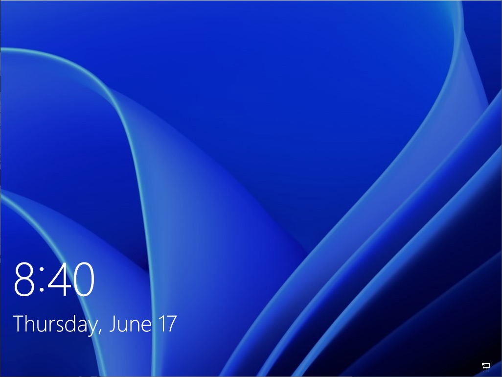 附帶一提,預設登入畫面也採用相同的視覺調性。