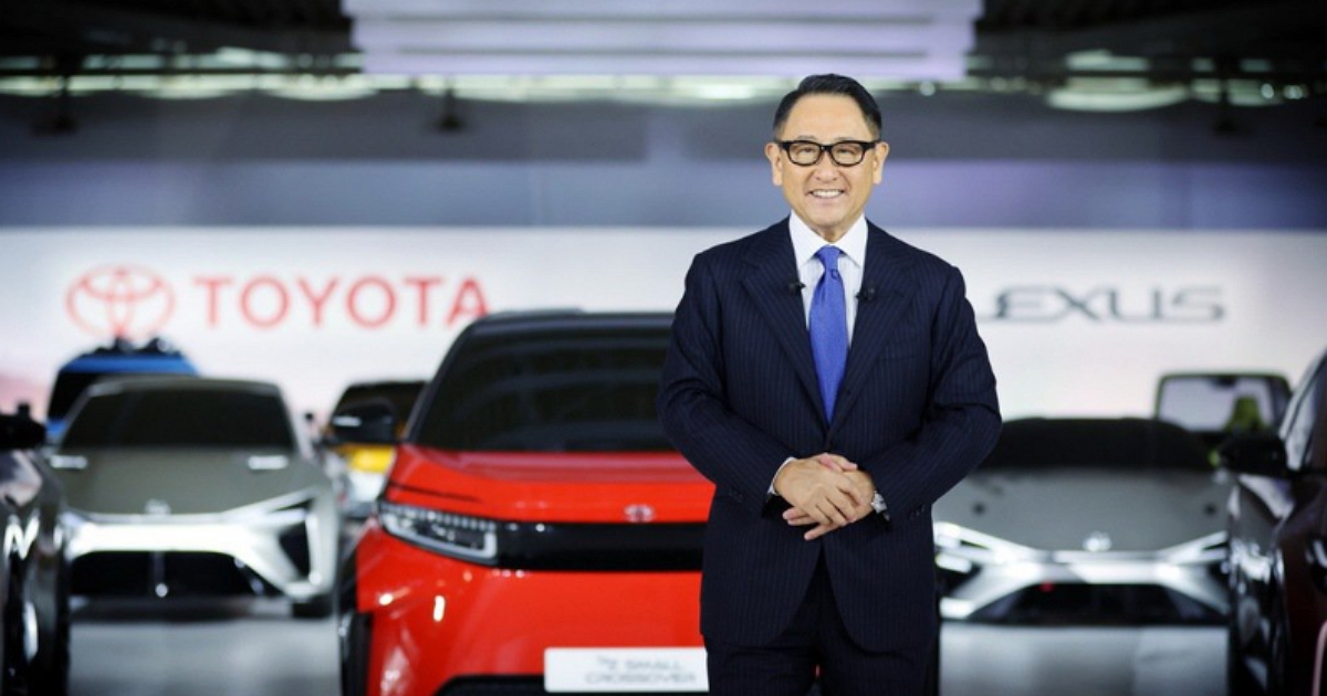 TOYOTA 豐田章男表示,並不看好美國說要在2030年電動車佔一半銷量的目標