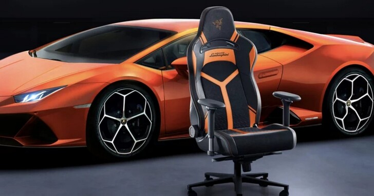 雷蛇聯手藍寶堅尼打造了一款遊戲椅，價格約台幣42000元
