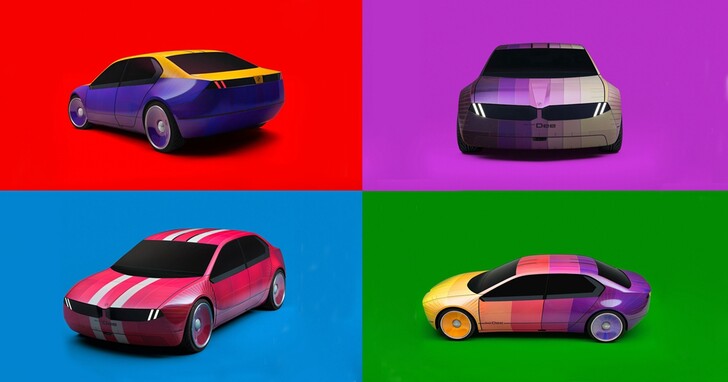 元太電子紙進軍汽車產業！ BMW概念車車身採用E Ink Prism 3技術，可任意變換顏色