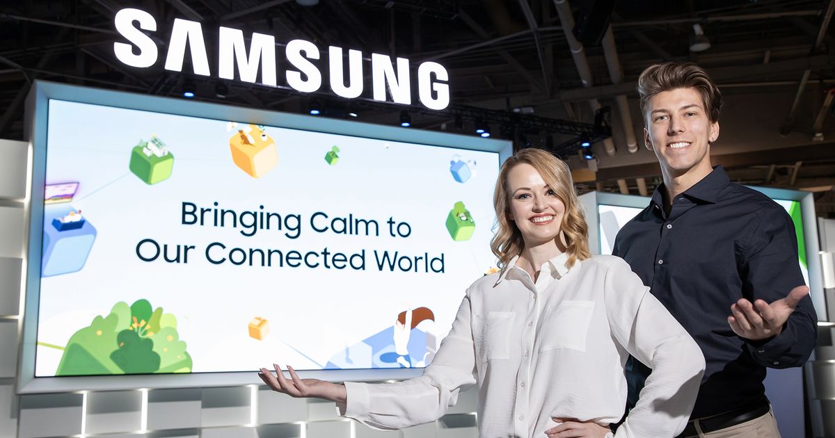 【CES 2023】三星分享未來願景，為互聯裝置體驗融入Calm技術概念