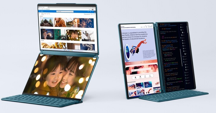 【CES 2023】Lenovo Yoga 系列更新，Yoga Book 9i 有 2 個 13.3 吋 OLED 螢幕、同步推出 Yoga AIO 9i