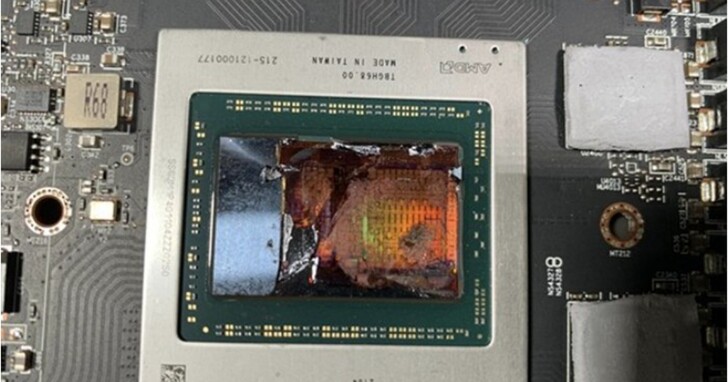 大批AMD RX 6000顯卡因不明原因送修，其中48張顯卡核心徹底掛掉