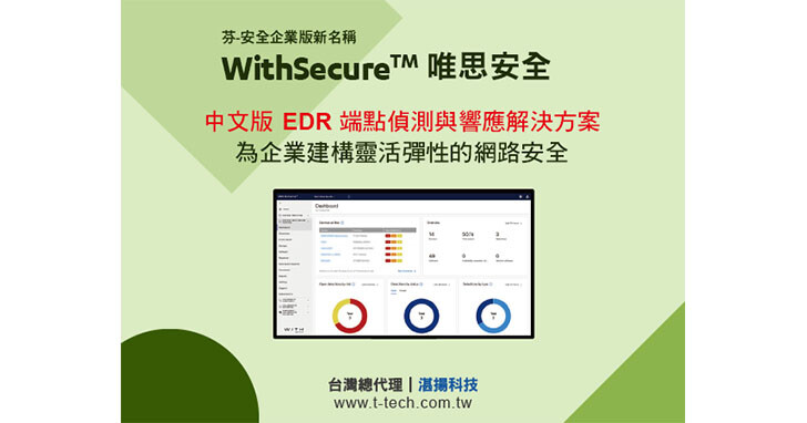 WithSecure唯思安全解決方案為企業建構靈活彈性的網路安全