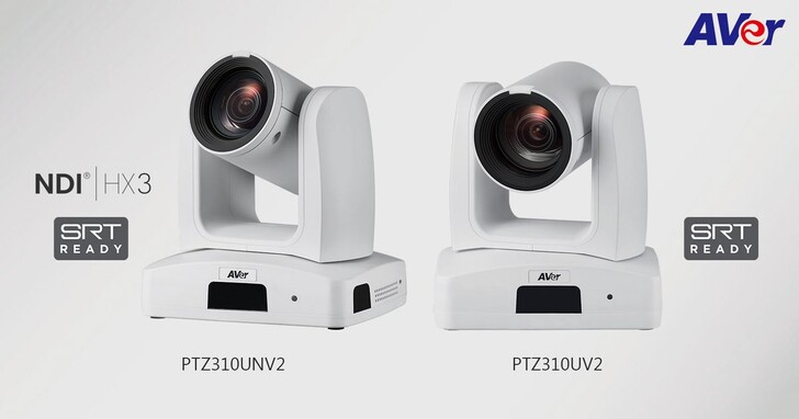 圓展全新PTZ視訊攝影機亮相，全球首款 NDI HX3 4K 60 fps 攝影機，