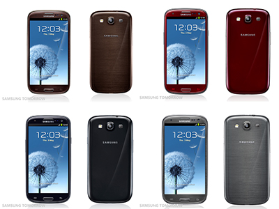 Samsung GALAXY S3 新色發表，你喜歡哪一種顏色？