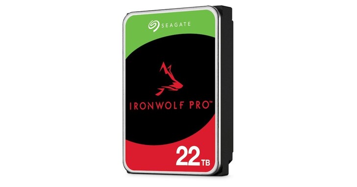 希捷推出 22TB 大容量 IronWolf Pro HDD硬碟，採 CMR 磁錄技術，價格 17,990 元