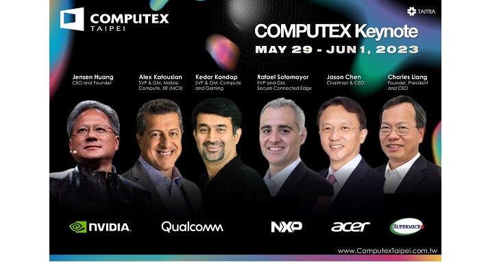 COMPUTEX 2023 主題演講集結科技界指標大廠代表，引領創新科技接軌未來！