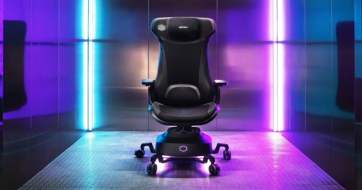 Cooler Master曝光全球首款「觸覺引擎」遊戲椅Motion 1，同步聯名《快打旋風 6》推出限量商品