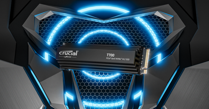 Crucial 推出全球最快的 Gen5 消費級 NVMe SSD、隨插即用高效能 DRAM