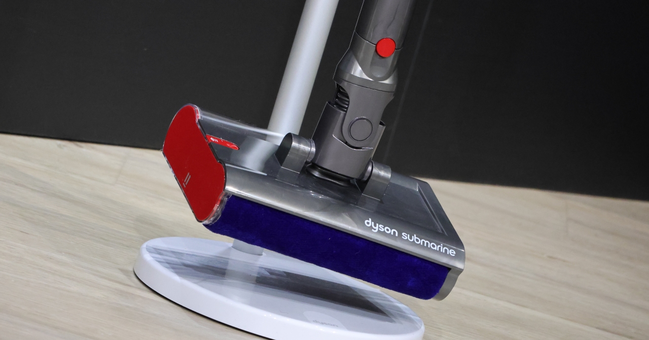 Dyson V12s Detect Slim Submarine 乾濕洗地吸塵器在台推出 ,一機解決掃拖清潔需求