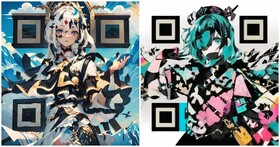 這是一張畫但也是可掃描的QR Code，ControlNet新模組帶來AI繪圖神奇應用