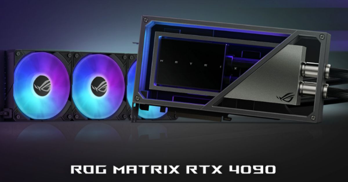 ASUS ROG Matrix RTX 4090 Sets New World Record for GPU Frequency