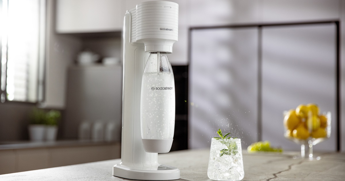 SodaStream 全新GAIA 氣泡水機上市！極簡機身、專利快扣鋼瓶系統，四千