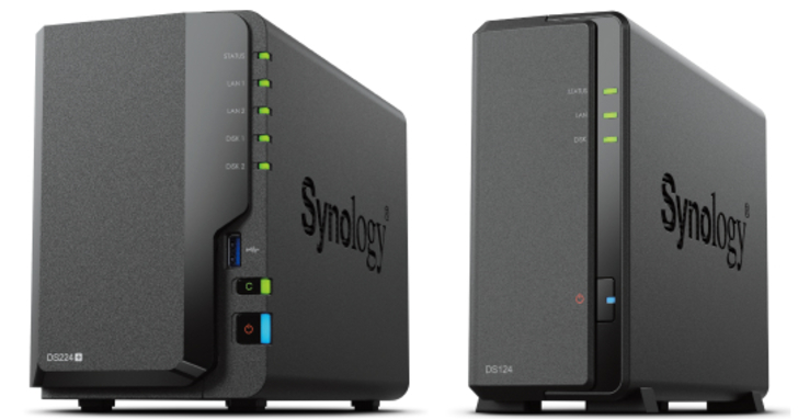 Synology推出 DS224+ 精巧桌上型NAS，CPU小改雙核心升級成四核心