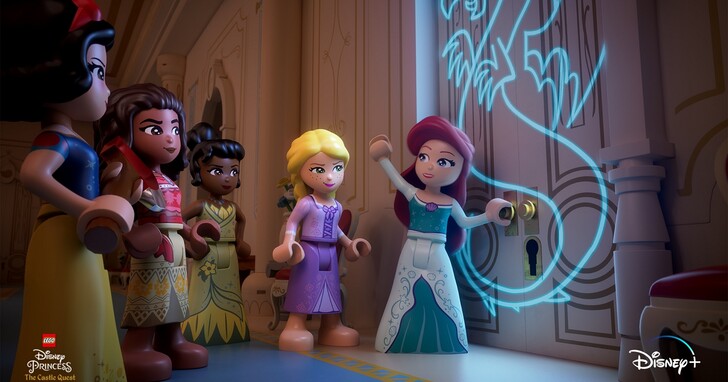 迪士尼公主的冒險之旅！《樂高迪士尼公主：城堡歷險》將於Disney+ 上線