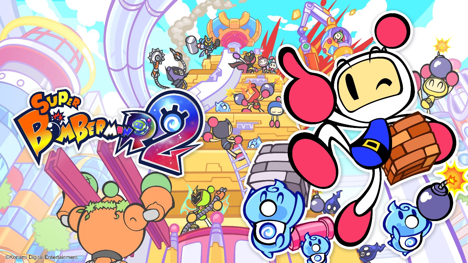 KONAMI Releases ‘SUPER BOMBERMAN R 2’ with Explosive New Content on Multiple Platforms