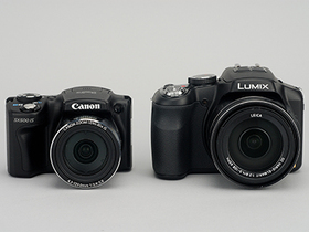 高倍率變焦相機 PK 賽，Panasonic FZ200、Canon SX500 IS 評測