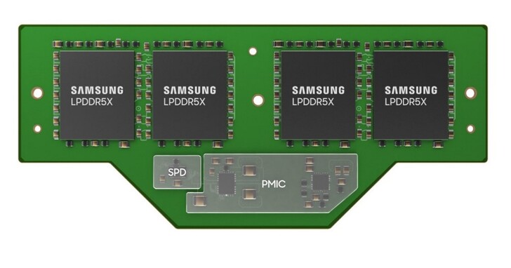 三星發表首款LPCAMM記憶體：體積縮小60%，同時克服LPDDR和So-DIMM的缺陷