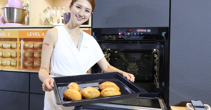 BOSCH 推出 8 系列極致黑智慧烤箱、蒸烤爐，結合 AI 可智慧攝影食材，售價 188,000 元起
