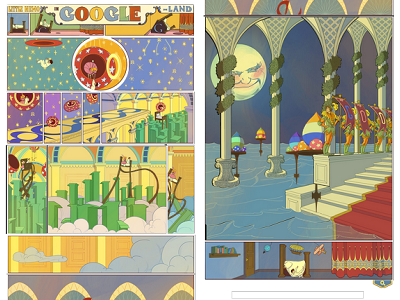 Google Doodle 紀念「小尼莫夢境歷險」首刊107年，下拉式漫畫登場