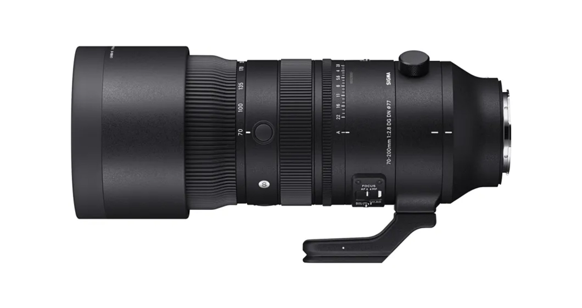 SIGMA宣布開發70-200mm F2.8 DG DN OS|Sports!即將湊齊大三元