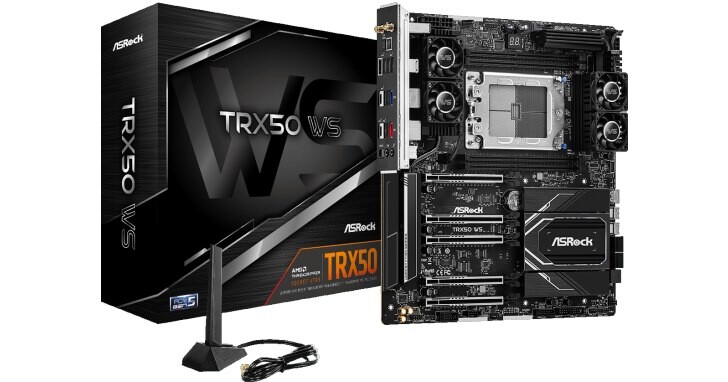 ASRock推出TRX50 WS主機板，支援AMD Ryzen Threadripper 7000系列工作站級處理器