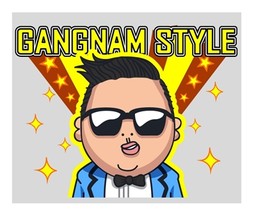 全球人氣王PSY現身LINE Style!