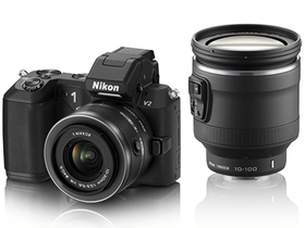 Nikon 1 V2 專業級微單眼登場：全新造型、高速連拍再進化