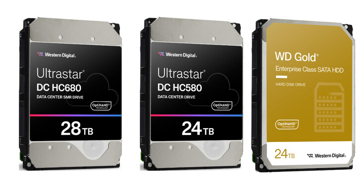 Western Digital 24TB CMR HDD大量出貨，強勁需求帶動28TB SMR HDD搭載攀升
