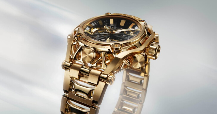史上最貴G-Shock電子錶誕生：獨一無二絕版品，18K金要價1260萬元