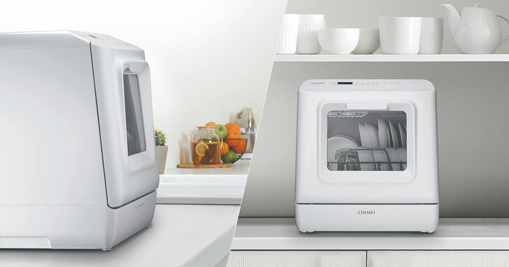 奇美家電推出免安裝「全自動UV殺菌洗碗機」，寒冬不用再為洗碗煩惱