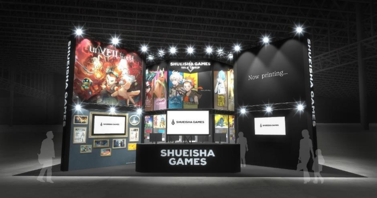 集英社遊戲將攜《unVEIL the world》等多款作品報到,台北國際電玩展1/25登場!