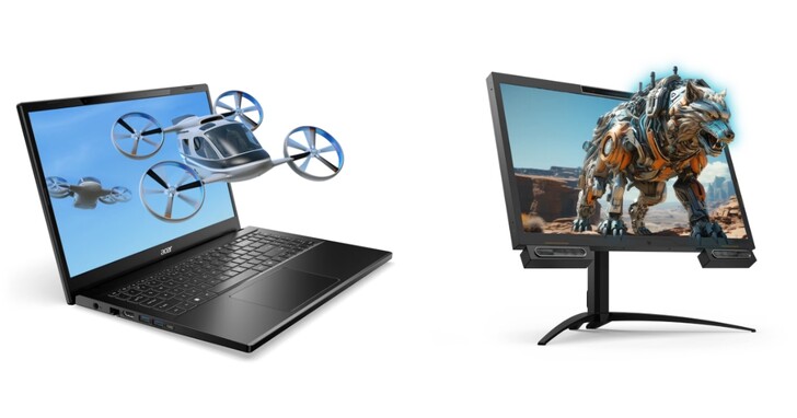 CES 2024：Acer 擴大裸視 3D 產品線，發表 Aspire 3D 15 SpatialLabs Edition 筆電、Predator SpatialLabs View 27電競螢幕