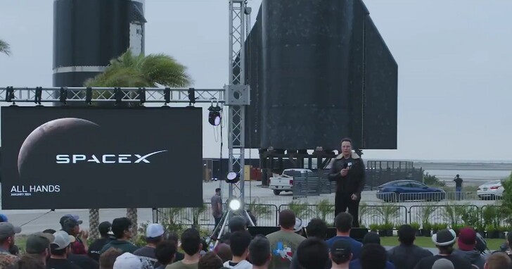 馬斯克宣佈SpaceX在2024年將進行144次發射，八年內送人類上火星