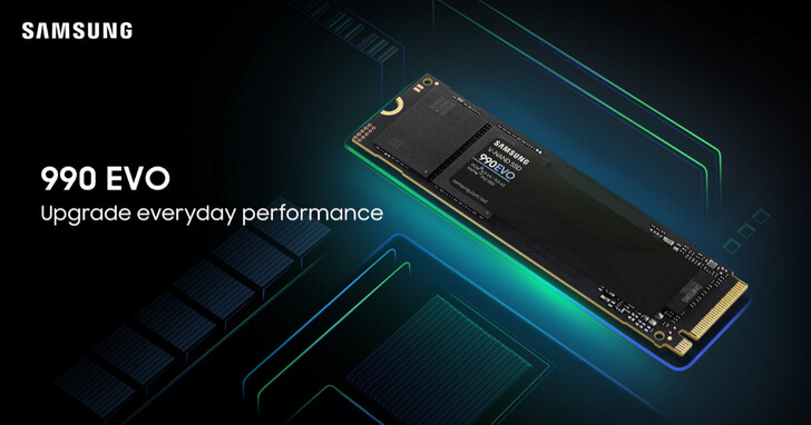 三星推出990 EVO固態硬碟：性能與能源效率同步升級，價格3,739元起