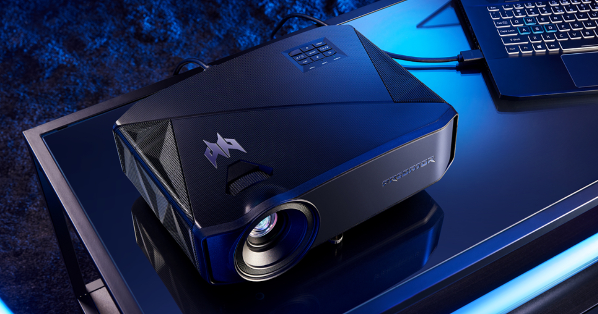 宏碁 4K UHD LED 電競專業投影機 Predator GD711推出:專為玩家打造,特價 27,999 元