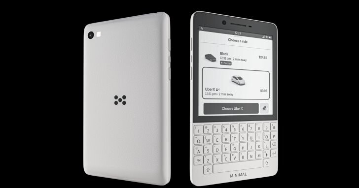 電子紙配QWERTY鍵盤，Minimal Phone智慧型手機還可以安裝Android App