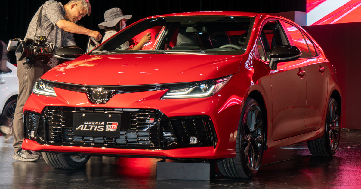Toyota Corolla Altis GR SPORT 正式上市,換裝搭載 2.0L Dynamic Force 引擎、售價台幣 91.5 萬元起