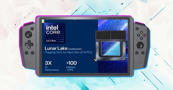 中國公司預告首款Intel Lunar Lake掌機GP10，11吋大螢幕支援觸控