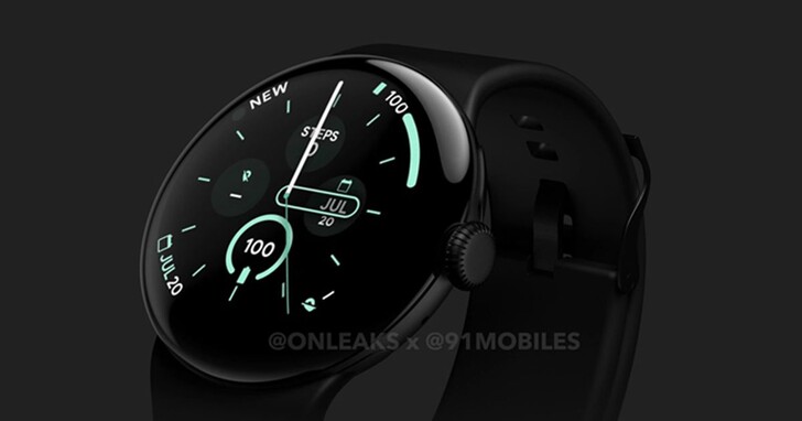 Google Pixel Watch 3 算繪圖曝光，配備 1.2 吋螢幕、307mAh 電池