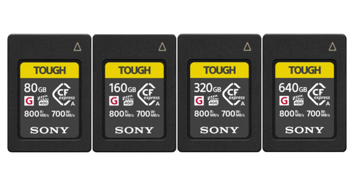 Sony宣布召回部份CFexpress Type A記憶卡，並提供免費維修服務