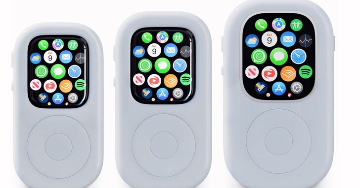 裝上TinyPod這個「外掛」，可將你的Apple Watch變身為經典的iPod