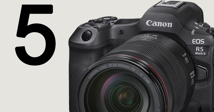 Canon正式發表EOS R5 Mark II！搭載全新開發引擎系統，擁有更優異自動對焦和畫質