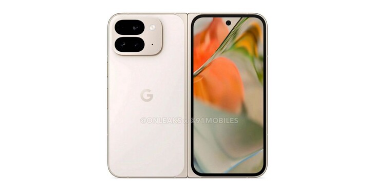 Google Pixel 9 Pro Fold 摺疊手機算繪圖曝光：內螢幕 8.0 吋、外螢幕 6.24 吋