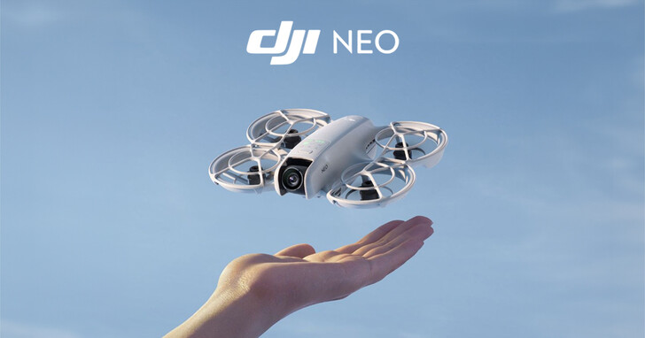 大疆DJI Neo掌上Vlog空拍機正式發表，無需遙控器即可掌上起降！建議售價NT$5,490元