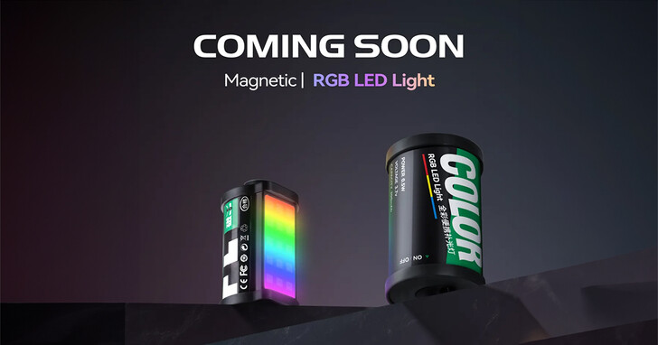 銘匠光學推出TTArtisan RGB LED Light底片造型迷你全彩LED補光燈！