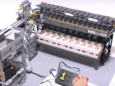LEGO 自動分類機，只要你是 LEGO 迷都絕對想來一台