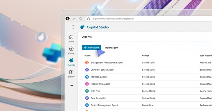 微軟Copilot Studio 的 agent 功能將開放預覽，特製你的AI助理提升銷售、服務、財務和供應鏈團隊生產力