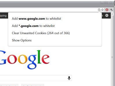 在 Chrome 瀏覽器裡面，自動清理特定網站的 cookie 資訊